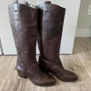 LOUISE ET CIE Lo-Verrah Tall Boots Brown Size 8.5
